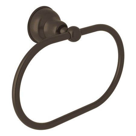 ROHL Towel Ring In Tuscan Brass CIS4TCB